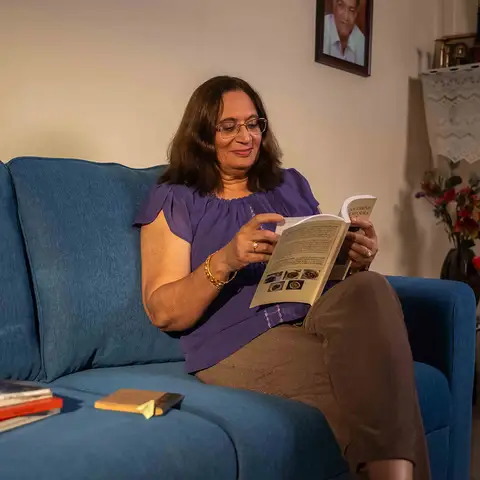 Fun fact: Your host has penned nine books on Anglo-Indian cooking and owns an 18th-century family heirloom called Mrs. Beeton's Cookery.